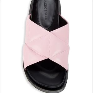 Aerosoles Womens 8.5 Pink slides
